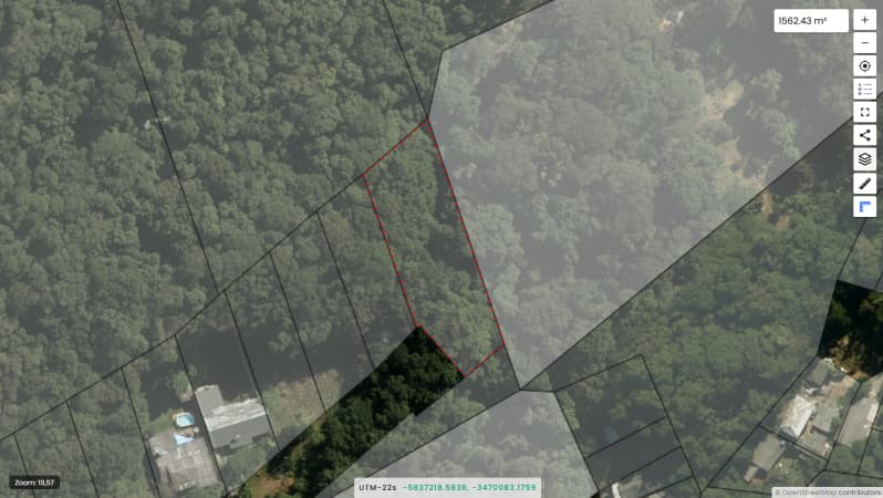 Foto 2 de 2: Terreno em leilão em Santa Cruz Do Sul - RS — LOTE 006 O terreno urbano medindo 1.458,22 m² , no Loteamento Avifauna, em Santa Cruz do Sul/RS