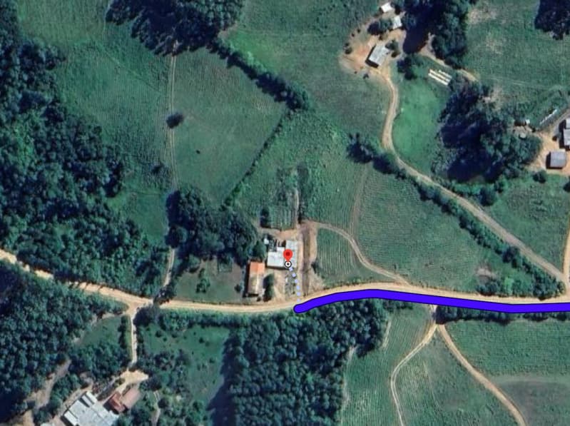 Foto 1 de 2: Terreno em leilão em Dom Feliciano - RS — LOTE 004 Uma fração de terras com 155.427m² e alvenarias na Linha Datinha em Dom Feliciano/RS