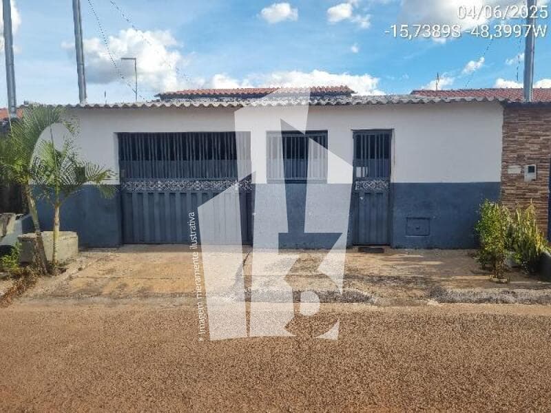 Casa em leilão em Cocalzinho De Goiás - GO — LOTE 058 COCALZINHO DE GOIAS/GO - CASA