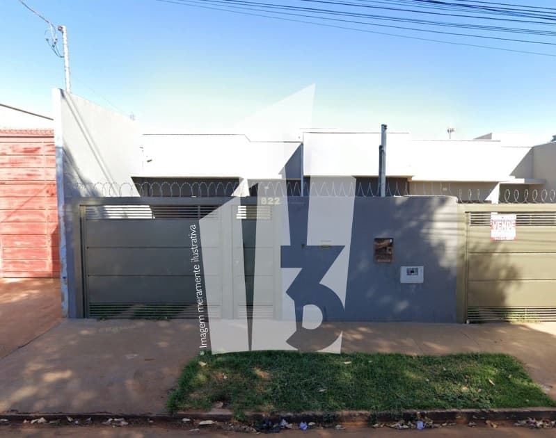 Foto 1 de 2: Casa em leilão em Campo Grande - MS — LOTE 144 CAMPO GRANDE/MS - CASA