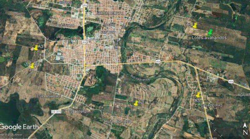 Foto 3 de 3: Terreno em leilão em Iguatu - CE — LOTE 005 Lote 27 Quadra 06 - Loteamento Araras - 150m² - Iguatu/CE