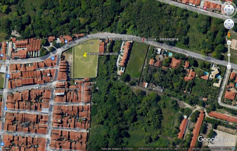 Foto 4 de 8: Terreno em leilão em Fortaleza - CE, bairro Messejana — LOTE 055 Lotes 04, 05, 06 e 07 Quadra I - Loteamento Sítio Cambeba - Messejana - Fortaleza/CE