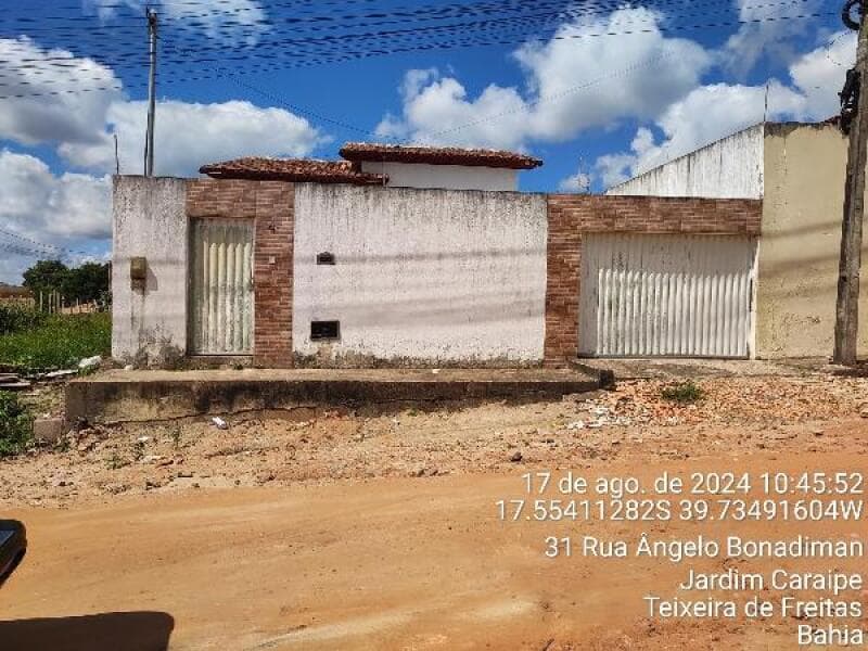 Terreno em leilão em Teixeira De Freitas - BA — LOTE 064 LOTEAMENTO BONADIMAN - 8444413133541