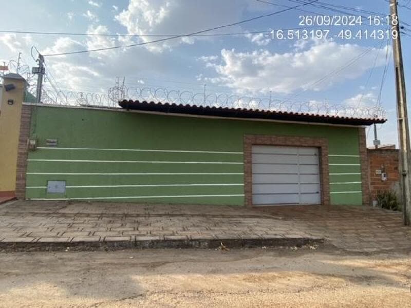 Casa em leilão em Goianira - GO — LOTE 133 CASA - 8444427313911