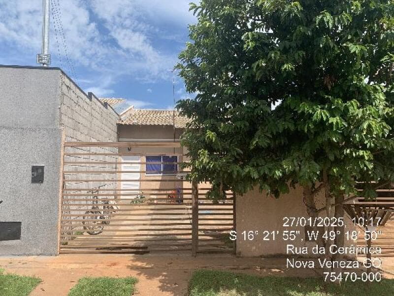 Casa em leilão em Nova Veneza - GO — LOTE 147 CASA - 8787709087679