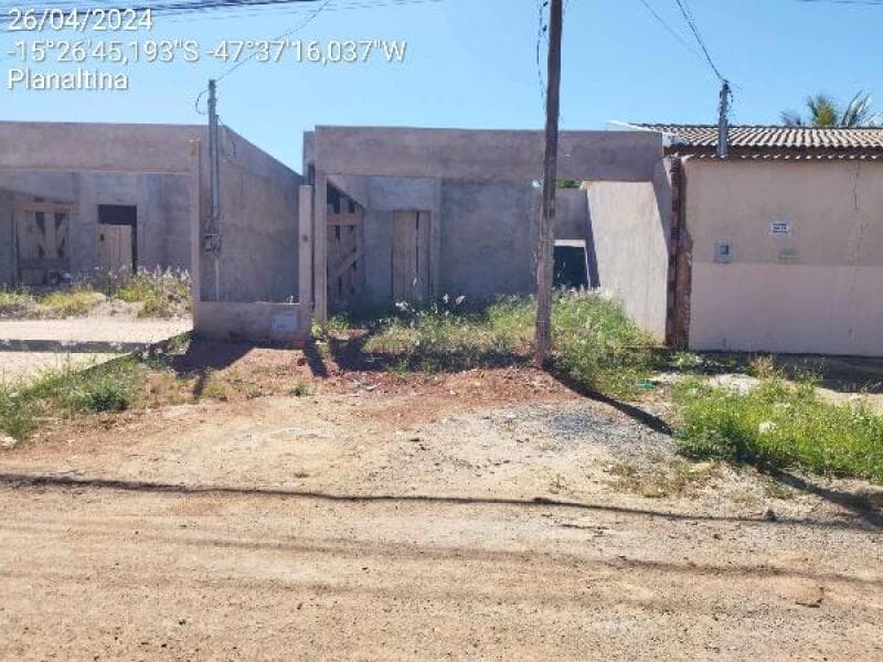 Casa em leilão em Planaltina - GO — LOTE 154 CASA - 1444419312253