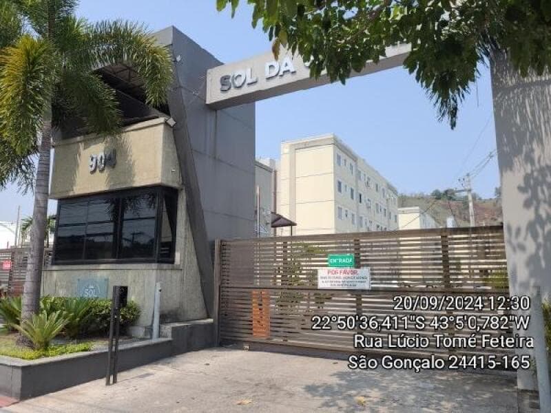 Apartamento em leilão em São Gonçalo - RJ — LOTE 443 COND RES PARQUE SOL DA GUANABARA - 8787701148610