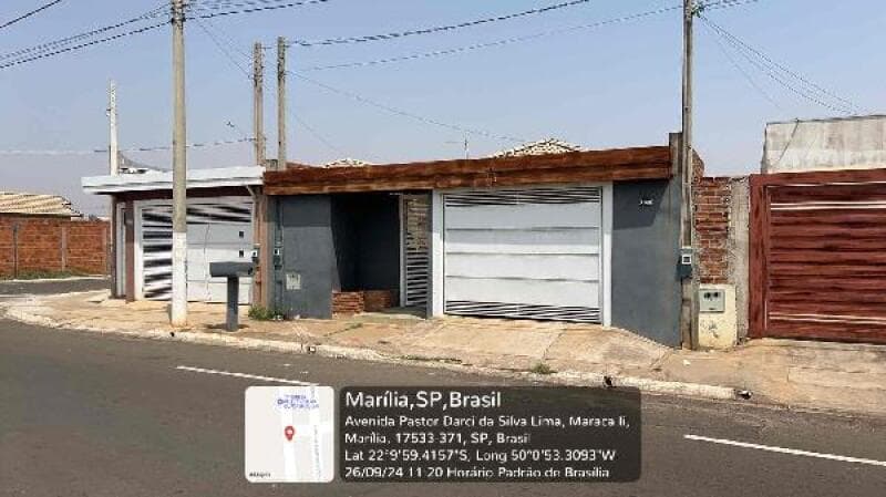 Casa em leilão em Marília - SP — LOTE 524 LOT RES JARDIM MARIA CANDIDA - 8555536113044