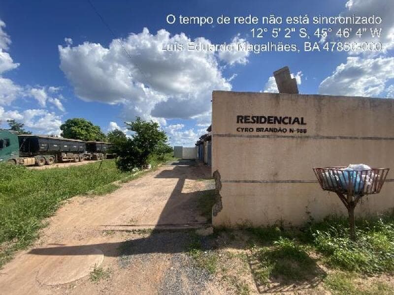 Casa em leilão em Luís Eduardo Magalhães - BA — LOTE 048 COND RES CYRO BRANDAO 8444407159631