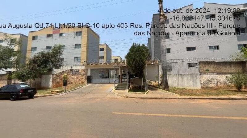 Apartamento em leilão em Aparecida De Goiânia - GO — LOTE 101 RES PARQUE DAS NAÇOES III 8444423479408