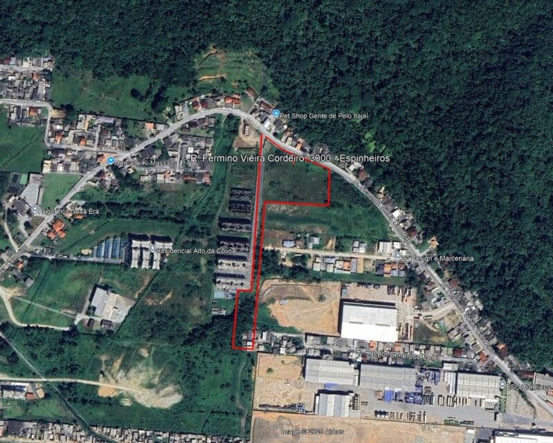 Foto 2 de 4: Terreno em leilão em Itajaí - SC — LOTE 002 TERRENO - EMPREENDIMENTO ALAMEDA DOS IPÊS I