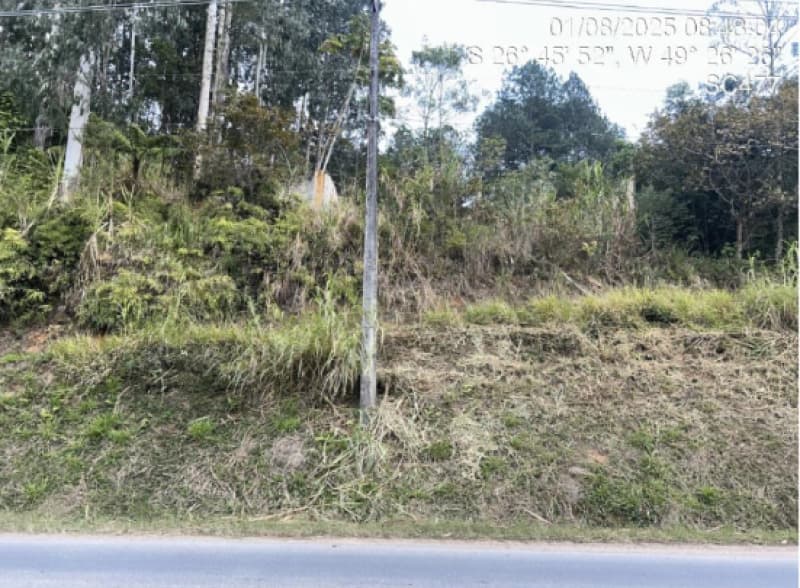 Foto 3 de 10: Terreno em leilão em Benedito Novo - SC — LOTE 001 TERRENO