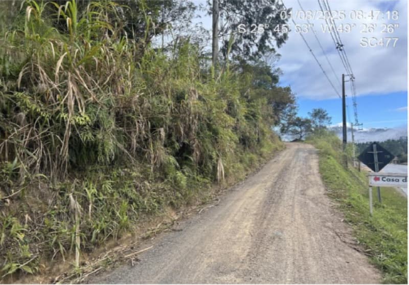 Foto 4 de 10: Terreno em leilão em Benedito Novo - SC — LOTE 001 TERRENO