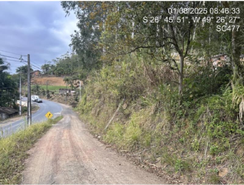 Foto 6 de 10: Terreno em leilão em Benedito Novo - SC — LOTE 001 TERRENO