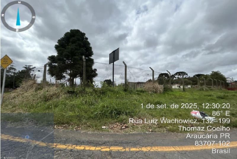 Foto 11 de 14: Terreno em leilão em Araucária - PR, bairro Barigui — LOTE 002 IMÓVEL DE MATRÍCULA 10.688
