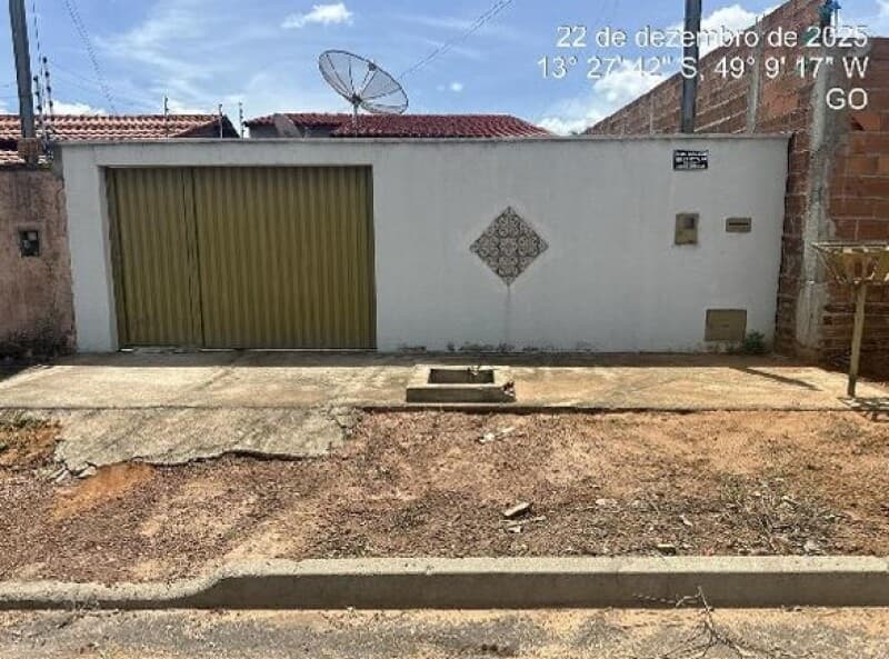 Casa em leilão em Abadia De Goiás - GO — LOTE 050 LOTEAMENTO JARDIM BRASILIA-1444420084374