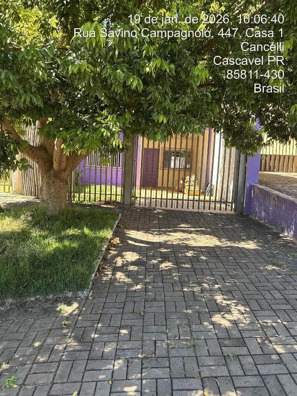 Casa em leilão em Cascavel - PR, bairro Cancelli — LOTE 199 LOT JARDIM JUSSARA-8155200010988