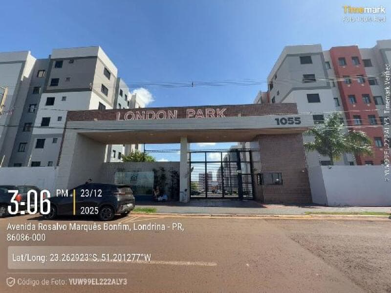 Apartamento em leilão em Londrina - PR, bairro Jardim Maria Celina — LOTE 213 LONDON PARK-8787711654283