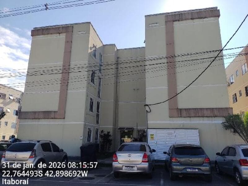 Apartamento em leilão em Itaboraí - RJ, bairro Bela Vista — LOTE 263 COND RES PEDRA REAL-8787703676575