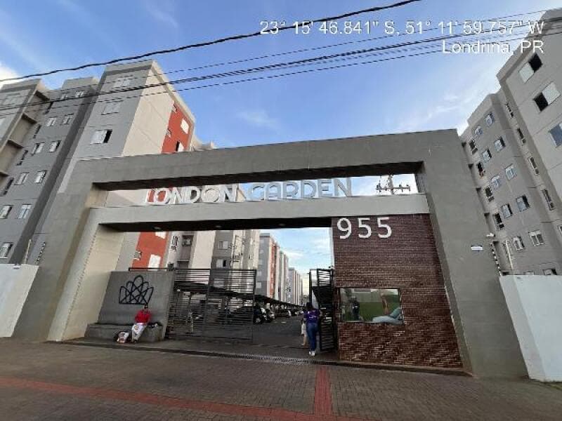 Apartamento em leilão em Londrina - PR, bairro Jardim Maria Celina — LOTE 175 LONDON GARDEN-8787710664374