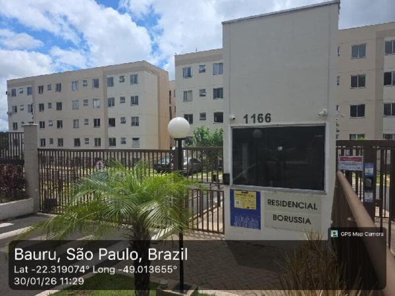Apartamento em leilão em Bauru - SP — LOTE 410 RES BORUSSIA-8787721183429