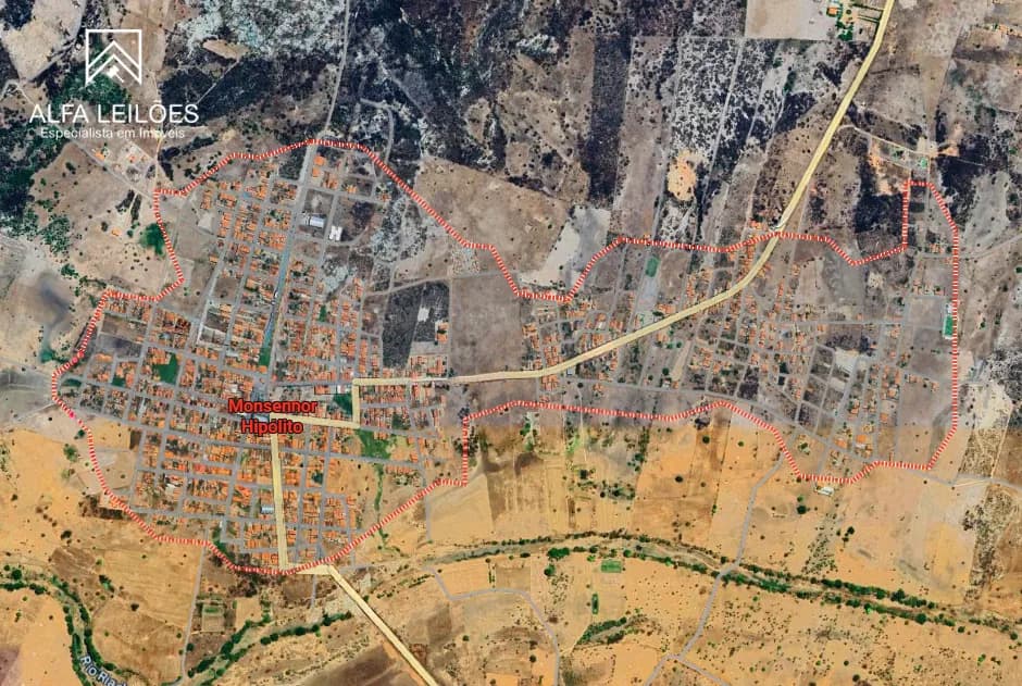 Area Rural em leilão em Monsenhor Hipólito - PI — Leilão de Fazenda em Monsenhor do Hipólito (PI)