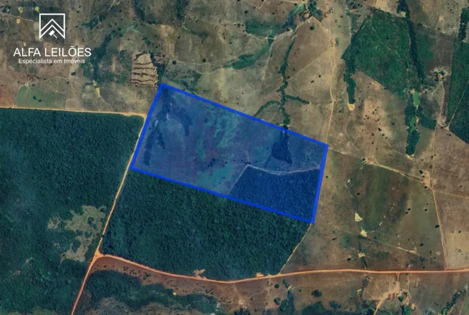 Area Rural em leilão em São Geraldo Do Araguaia - PA — Leilão de Fazenda com 60 Hectares em São Geraldo do Araguaia (PA) - Lote 12