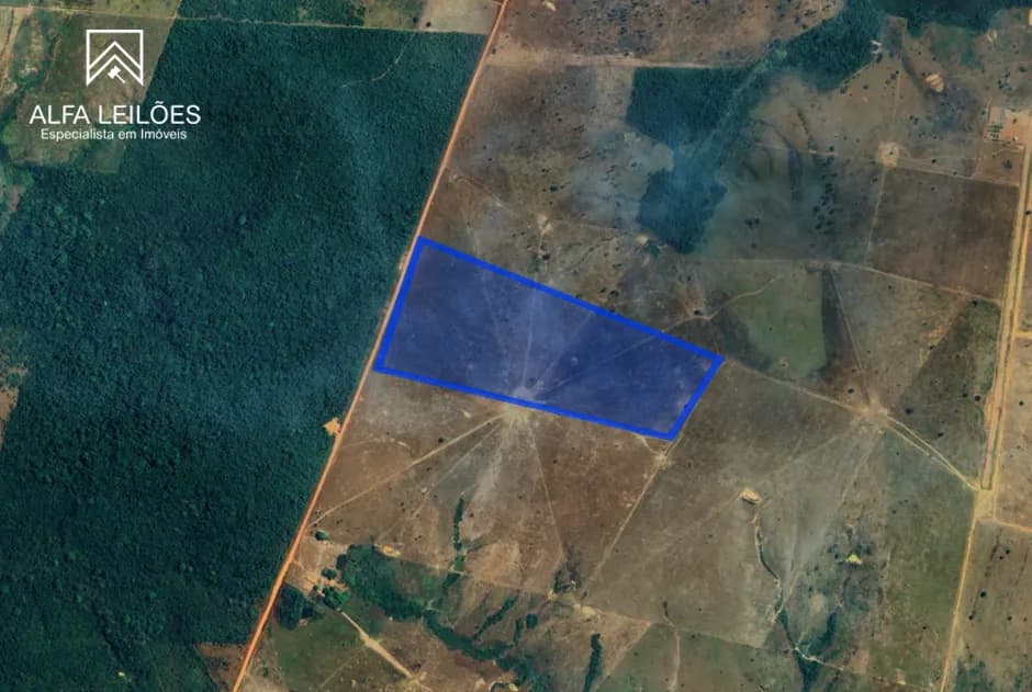 Area Rural em leilão em Piçarra - PA — Leilão De Fazenda Em São Geraldo Do Araguaia (pa) - Lote 08