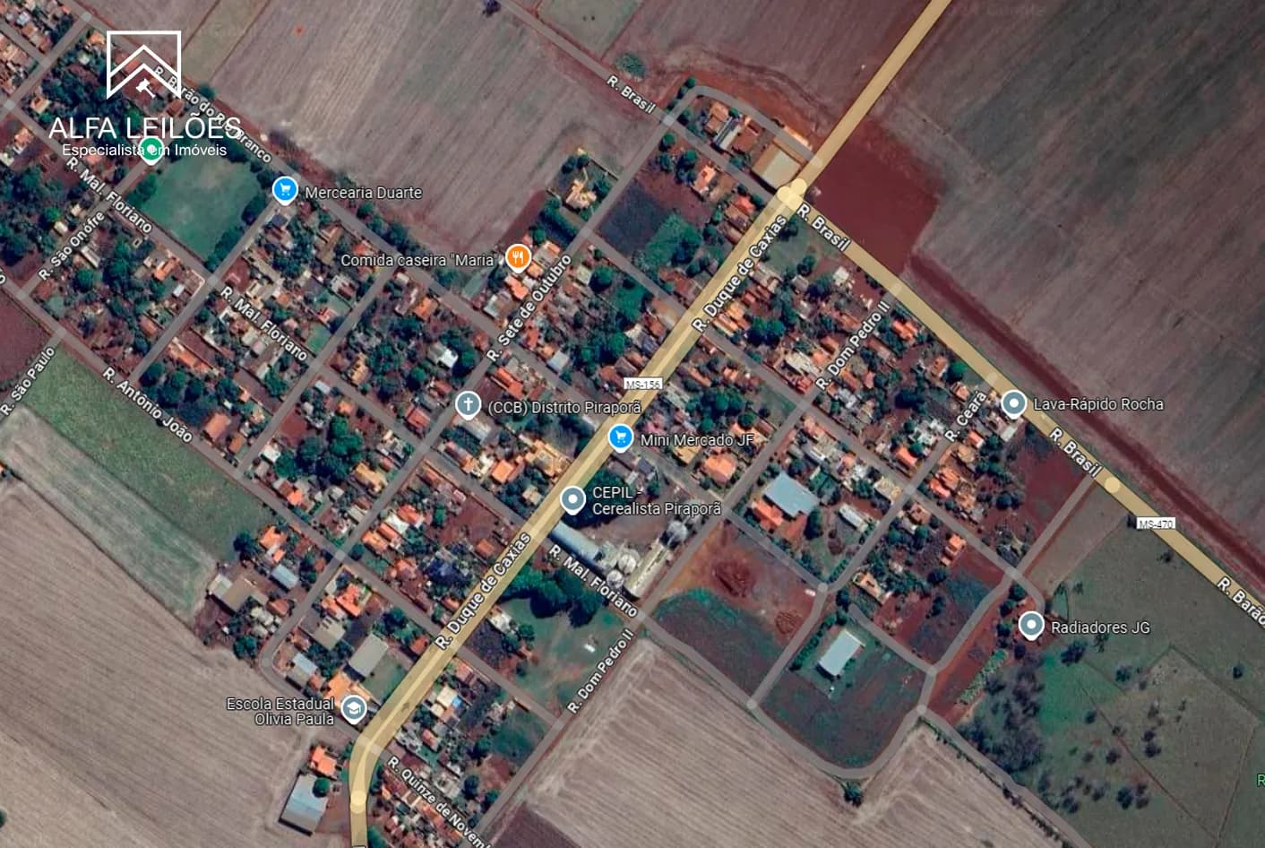Terreno em leilão em Itaporã - MS, bairro Piraporã — Leilão De Terreno Em Itaporã (ms)