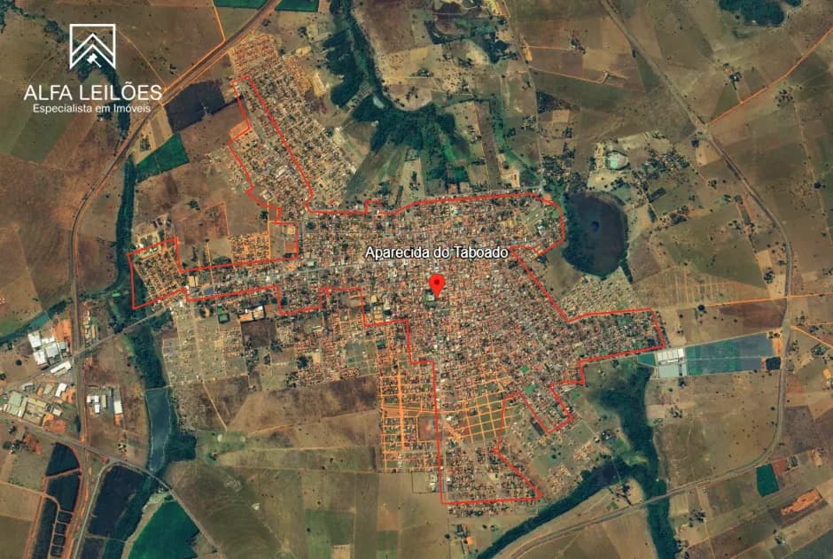 Terreno em leilão em Aparecida Do Taboado - MS — Leilão de Terreno em Aparecida do Taboado (MS)