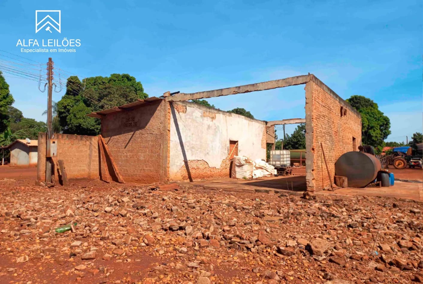 Foto 2 de 2: Casa em leilão em Dourados - MS — Leilão de Casa em Construção em Dourados (MS)