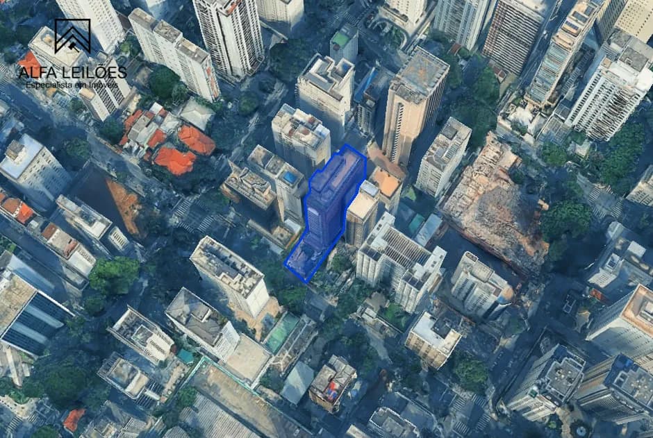 Foto 3 de 3: Comercial em leilão em São Paulo - SP, bairro Jardim Paulista — Leilão de Sala Comercial no Jardim Paulista (SP)