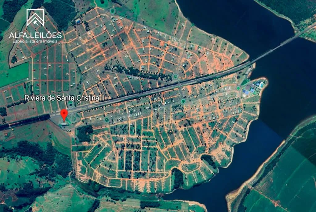 Casa em leilão em Itaí - SP — Leilão de Casa no Condomínio Riviera de Santa Cristina II (SP)