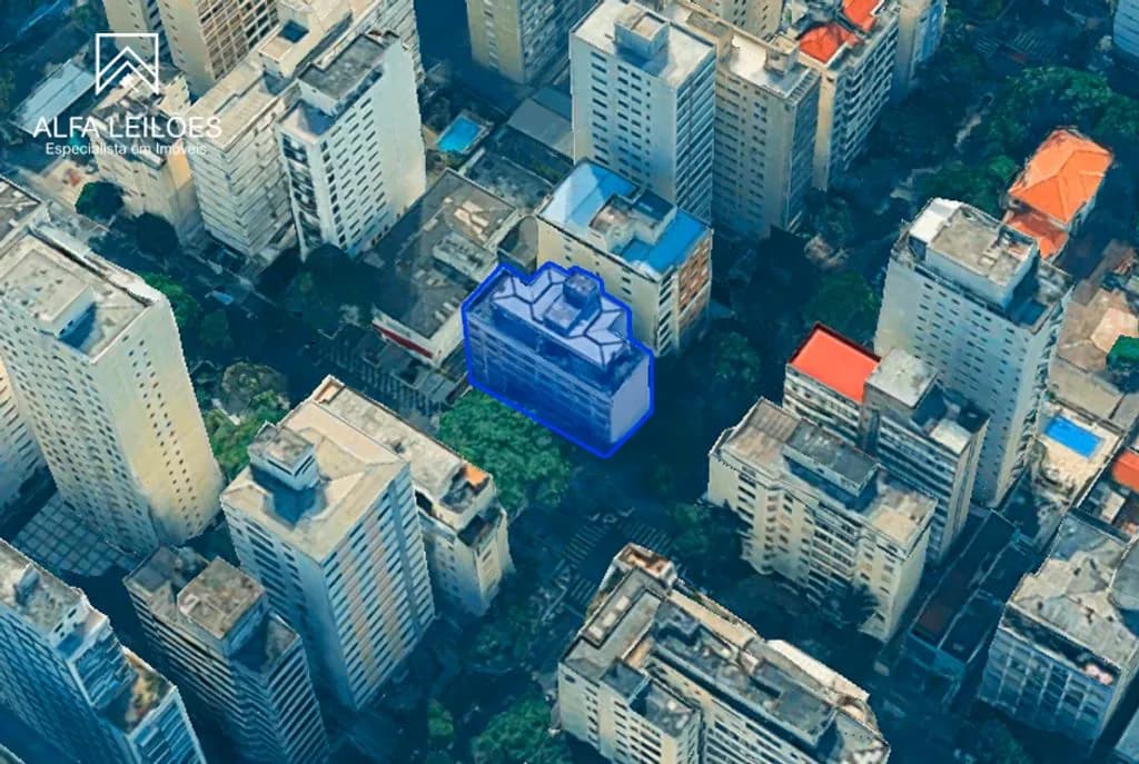 Foto 3 de 3: Apartamento em leilão em São Paulo - SP, bairro Higienópolis — Leilão de Apartamento no Bairro Higienópolis (SP)