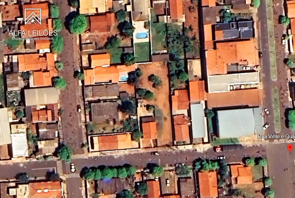 Foto 3 de 3: Terreno em leilão em Sud Mennucci - SP, bairro Loteamento Bandeirantes D’oeste 129 — Leilão de Terreno em Sud Mennucci (SP)