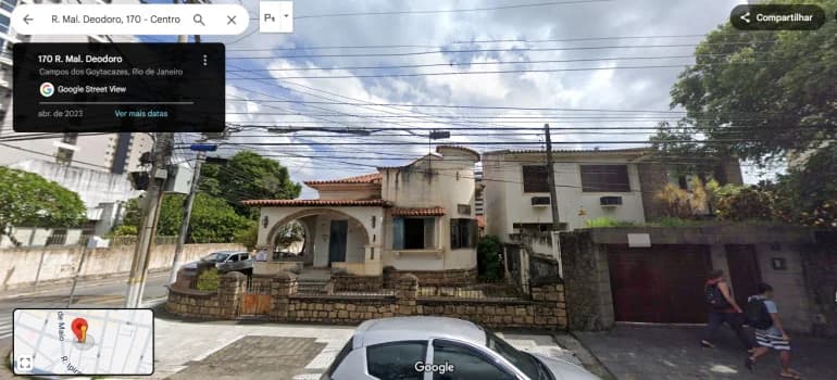 Terreno em leilão em Campos Dos Goytacazes - RJ — Residência Na Rua Marechal Deodoro, Nº 170, Centro, Campos Dos Goytacazes