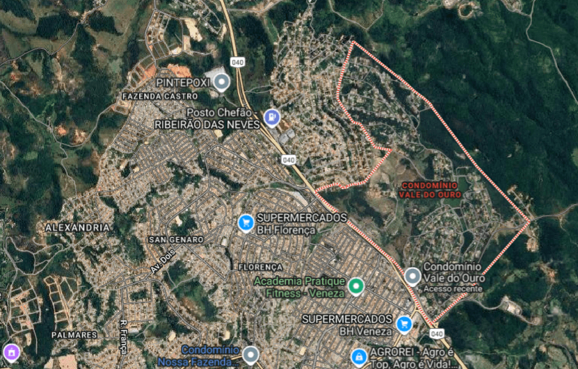 Foto 2 de 2: Terreno em leilão em Bambuí - MG — LOTE 110: Terreno com 450,00 m² (Lote 16, Quadra 06) - Centenários BAMBUÍ MG
