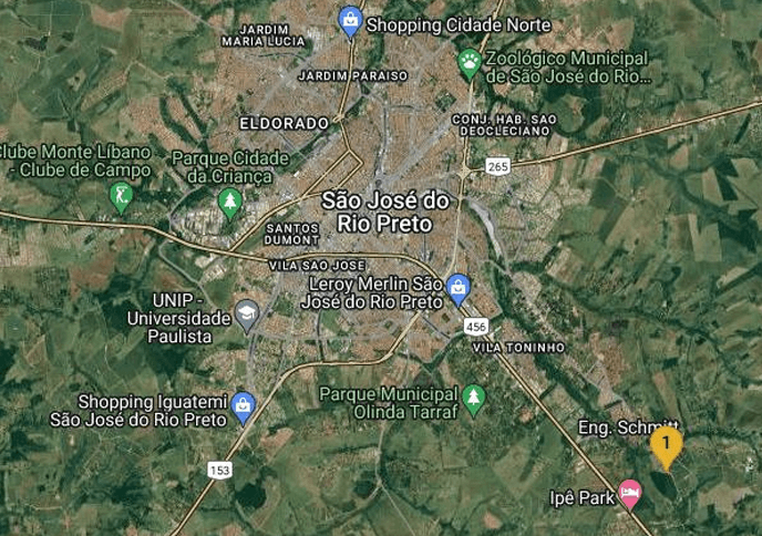 Foto 4 de 4: Terreno em leilão em São José Do Rio Preto - SP — LOTE 4: Terreno com 305,80m² (Lote 01) - Jardim Engenheiro Schmitt SÃO JOSÉ DO RIO PRETO SP