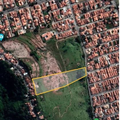 Terreno em leilão em Jacareí - SP — LOTE 2: Terreno com 19.790,78 m² - Balneário Paraíba