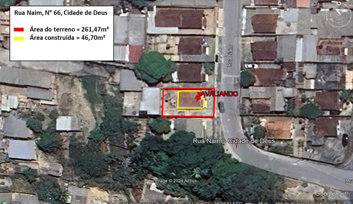 Foto 4 de 4: Casa em leilão em Manaus - AM — LOTE 1: Casa com 46,70 m² - Cidade de Deus