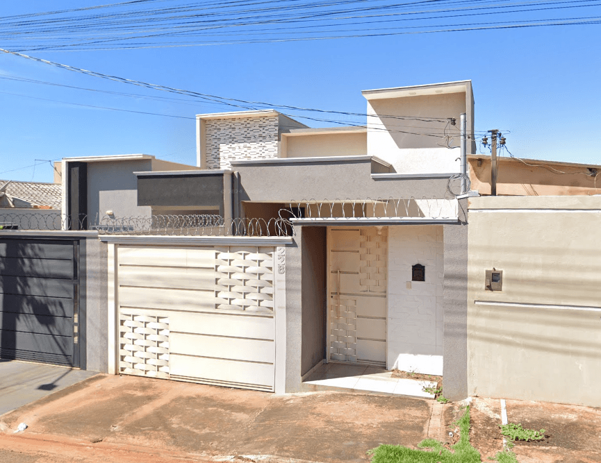 Casa em leilão em Campo Grande - MS — LOTE 1: Casa com 89,83 m² - Vila Santo Eugênio