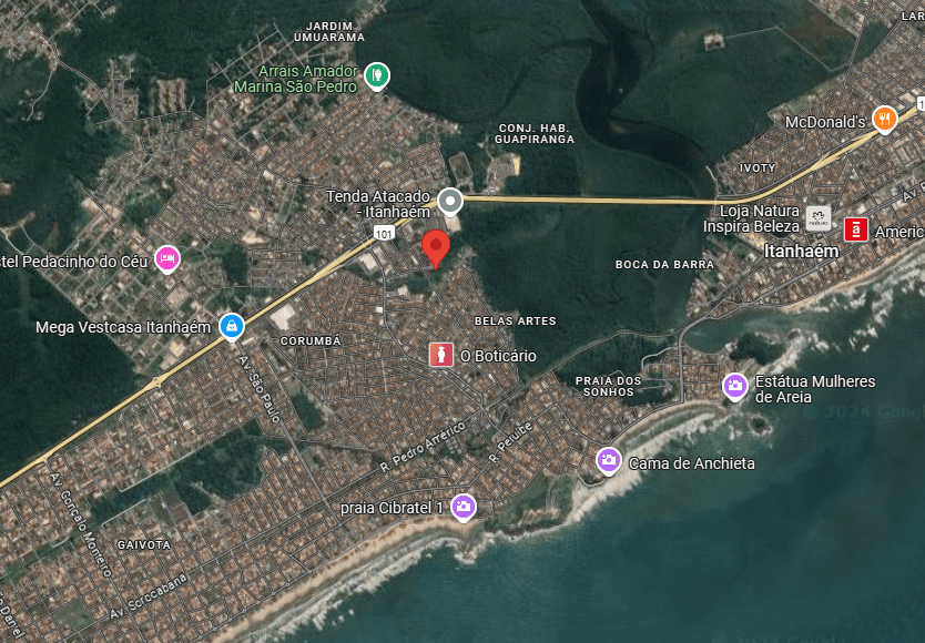 Foto 3 de 3: Apartamento em leilão em Itanhaém - SP — LOTE 14: Direitos sobre apartamento com 42,60m² - Jardim Sabaúna