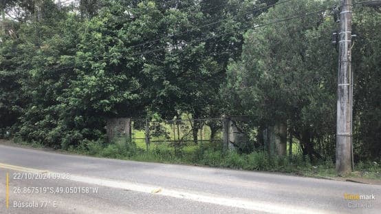 Foto 4 de 4: Terreno em leilão em Blumenau - SC — LOTE 1: Terreno com 162.440,11 m² - Tribess
