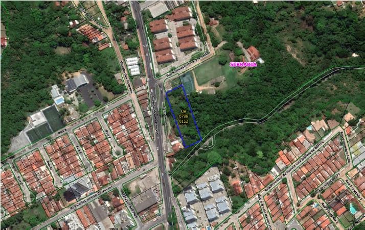 Terreno em leilão em Maceió - AL — LOTE 1: Terreno com 3.400,00 m² - Serraria MACEIÓ AL