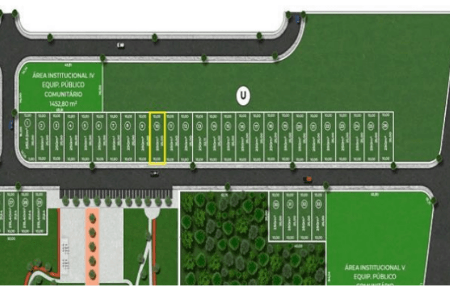 Foto 1 de 3: Terreno em leilão em Marília - SP — LOTE 48: Terreno com 250m² (Lote 10) - Jardim Botânico I MARÍLIA SP