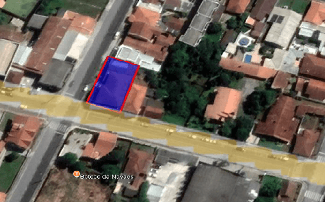 Foto 5 de 5: Comercial em leilão em Castro - PR — LOTE 18: Imóvel Residencial e Comercial com 458,51 m² - Centro CASTRO PR