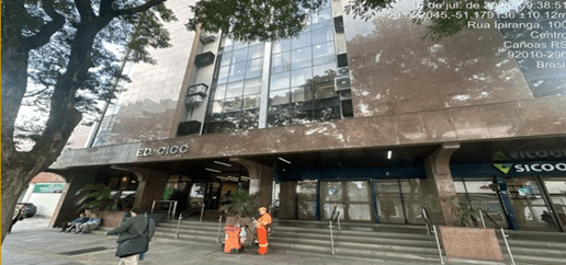 Comercial em leilão em Canoas - RS, bairro Centro — LOTE 47: Sala Comercial (nº 402) com 62,65 m² - Centro CANOAS RS