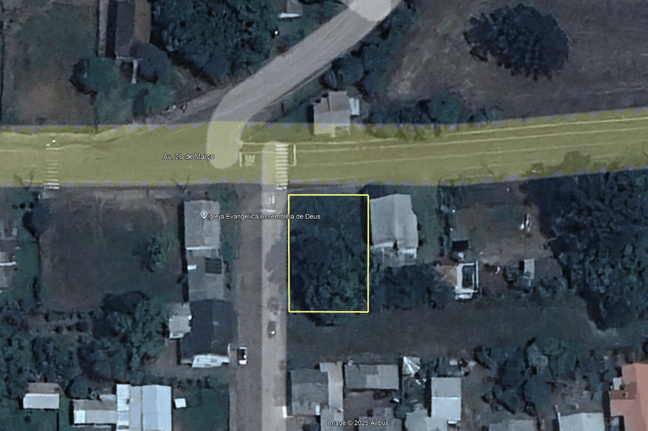 Foto 1 de 3: Terreno em leilão em Gentil - RS — LOTE 8: Terreno com 600,00 m² - Centro.