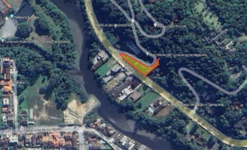 Foto 2 de 7: Terreno em leilão em Joinville - SC — LOTE 9: Terreno com 1.214,37 m² - Boa Vista (Centro)