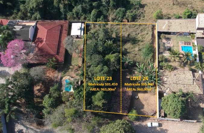 Foto 4 de 8: Terreno em leilão em Taubaté - SP — LOTE 1: Terreno (Lote 23) com 963,00 m² - Pinhão - (02)